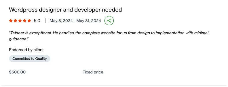 WordPress designer and developer