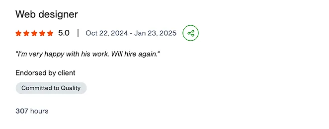 Dedicated web development (300+ hrs)