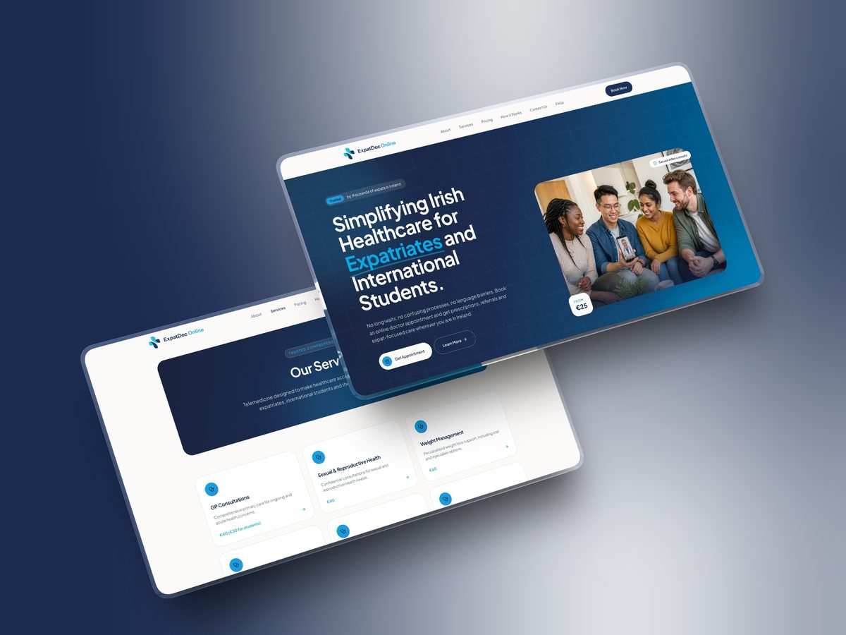 Expat Doctor Online website